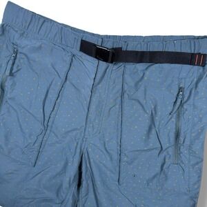 Howler Bros Shorts Mens 38 Blue Pedernales Packable Nylon Belted Outdoor Active‎